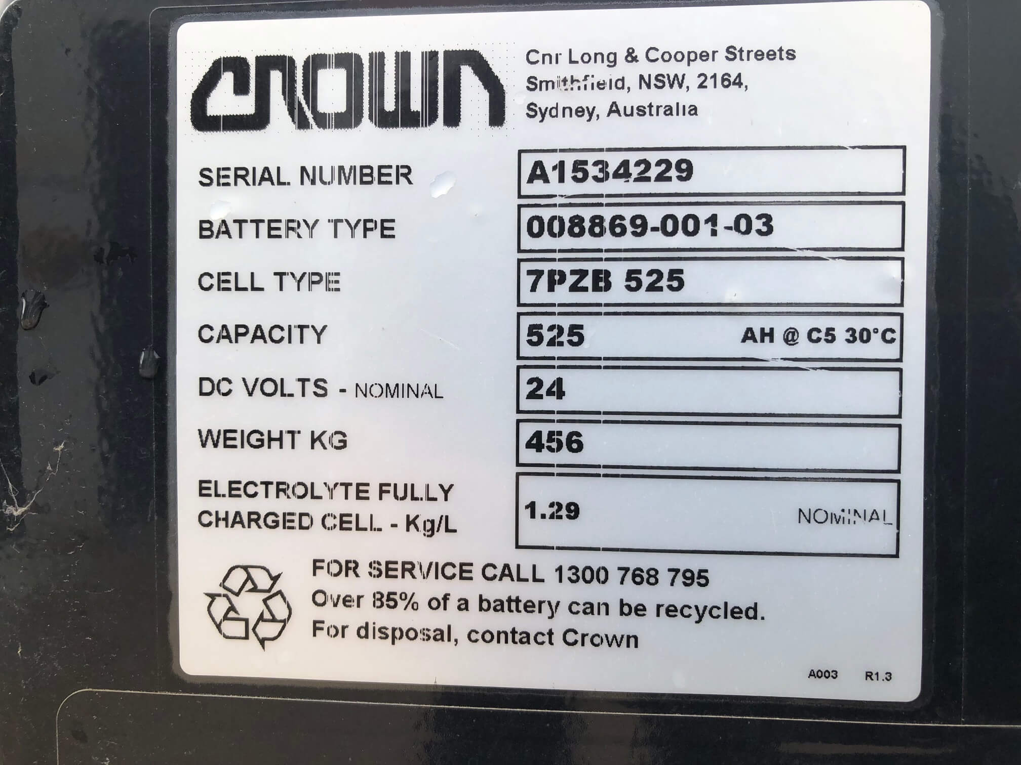 Used Crown PE4500