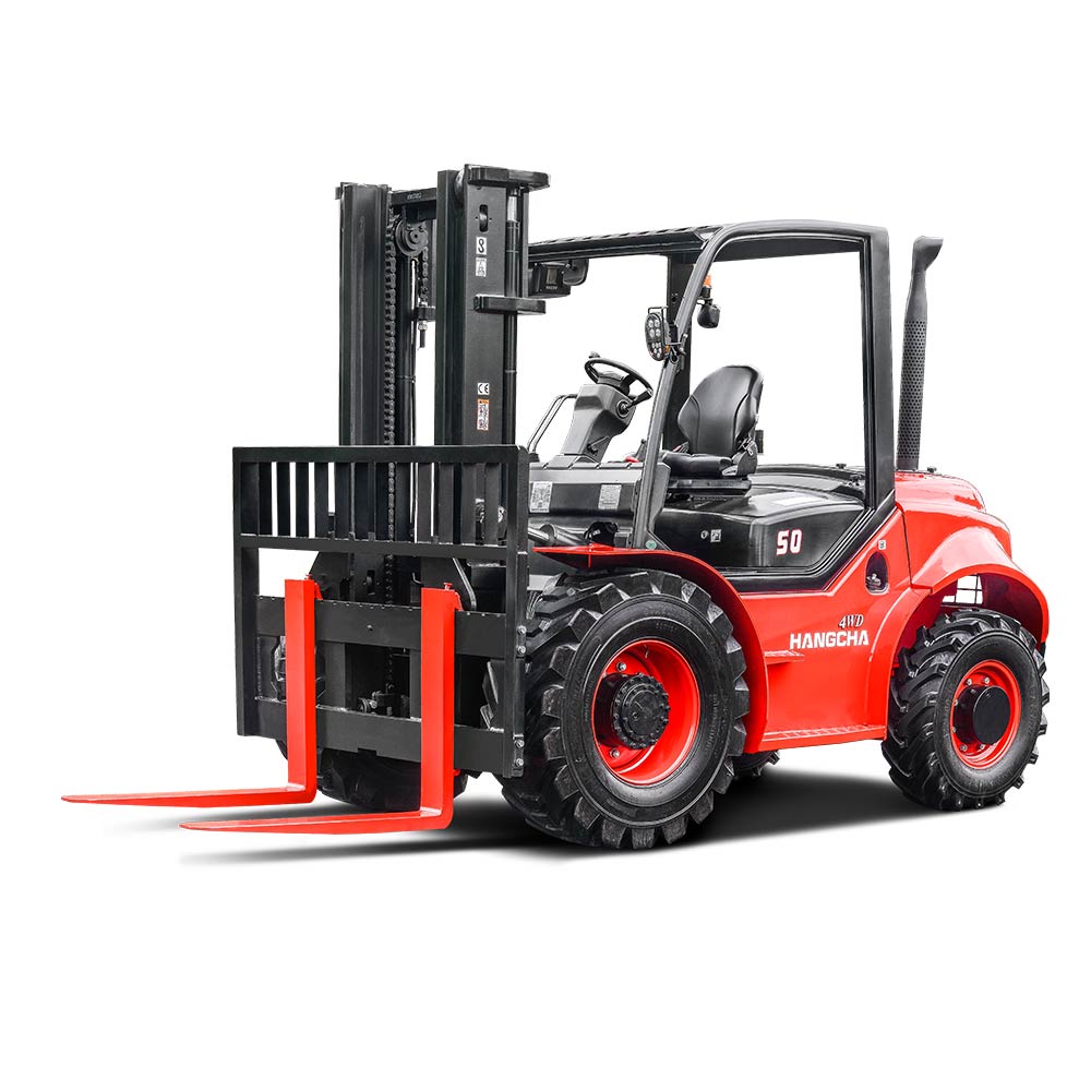 5.0t Four-Wheel Drive Rough Terrain Forklift Truck