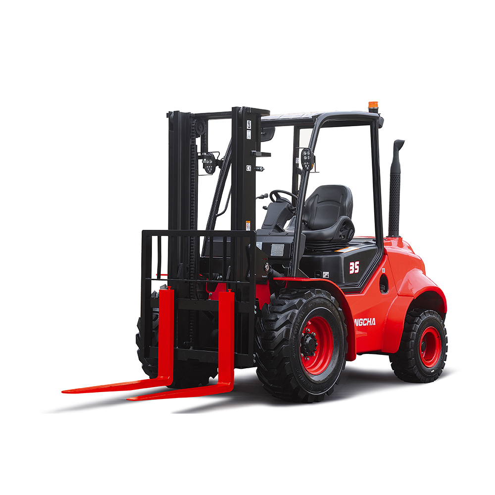 2.5-3.5t Two-Wheel Drive Rough Terrain Forklift Truck