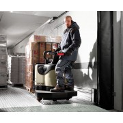 Crown PE Series Walkie Rider Pallet Truck